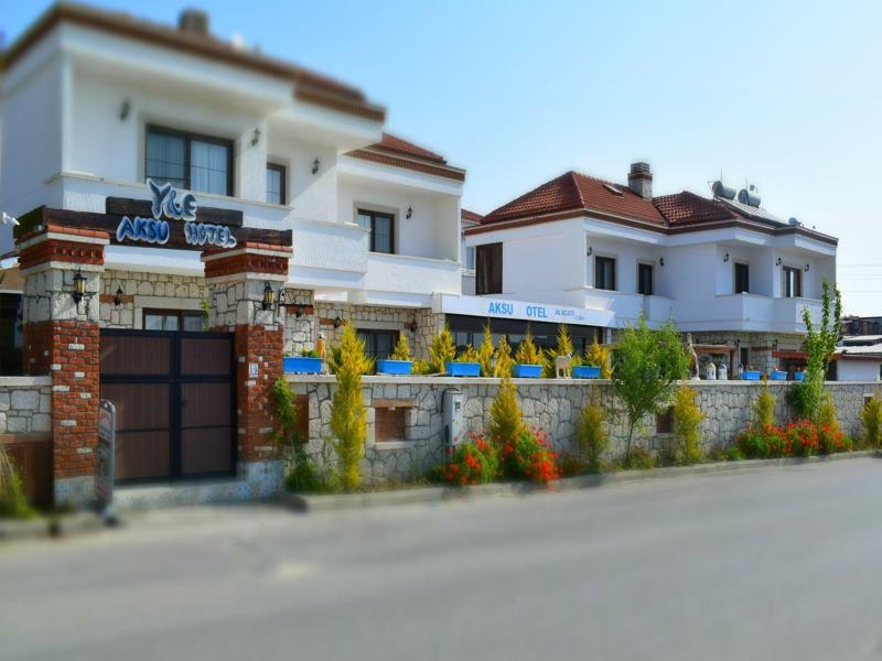Aksu Hotel Алачати Экстерьер фото